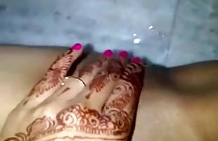 Letzte bachelor party der ein Indien Braut vor Ehe